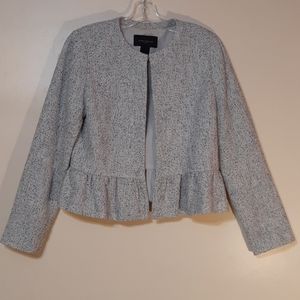 Ann Taylor Jacket size 8 design oatmeal